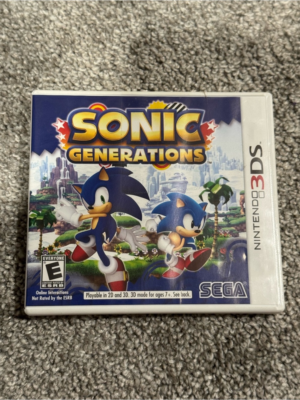 Nintendo Sonic Generations - Blue